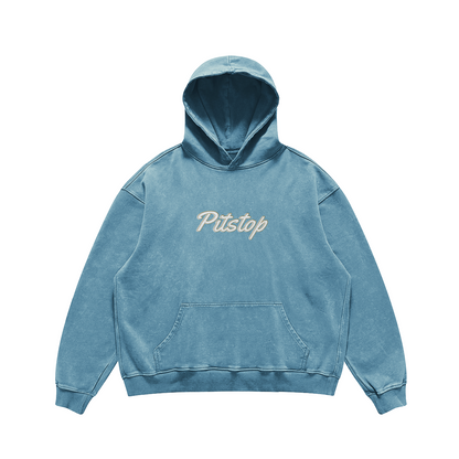 Retro washe hoodie