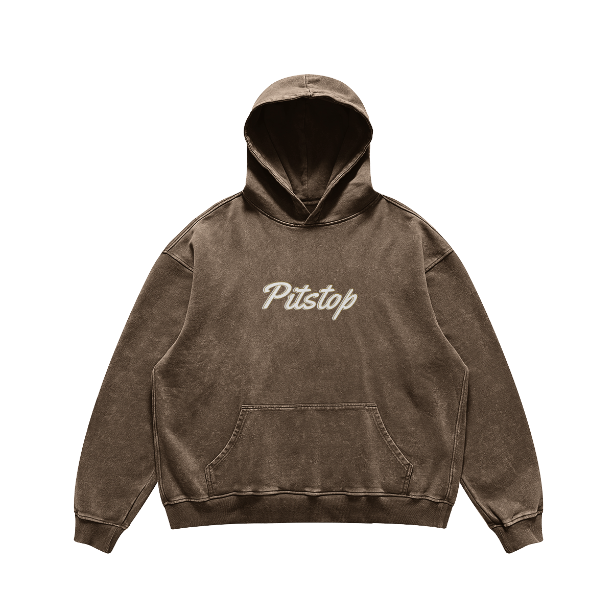 Retro washe hoodie